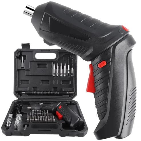 SET DESTORNILLADOR ELECTRICO + 48 PIEZAS