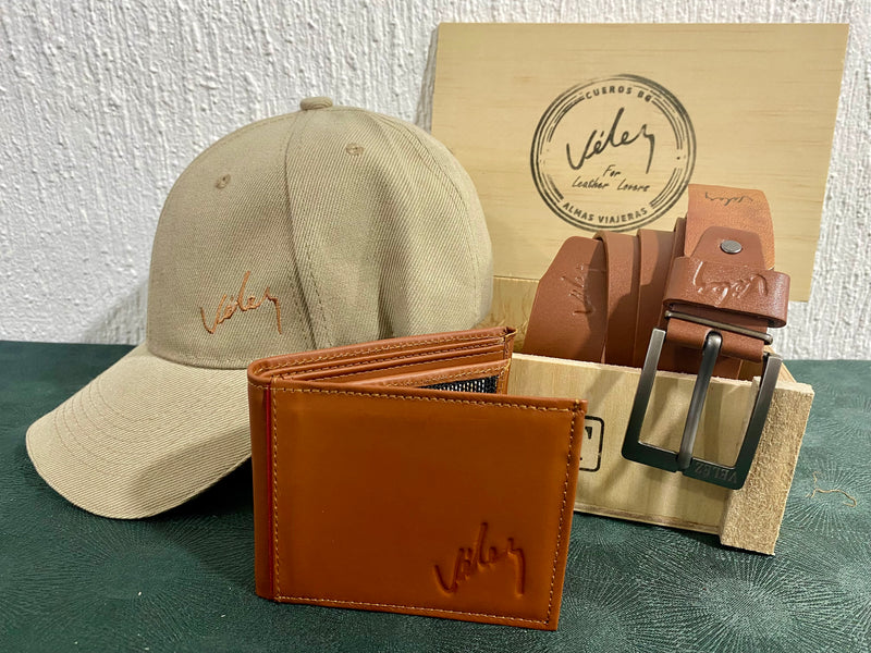 ¡COMPRA 1 Y LLÉVATE 3 - Boné, cinturón y billetera!