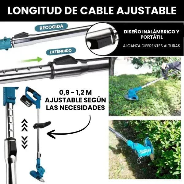 Cortadora de Cesped Inalámbrica TurboBlade™ [2 BATERÍAS DE 48V] + REGALO (GAFAS DE PROTECCIÓN)