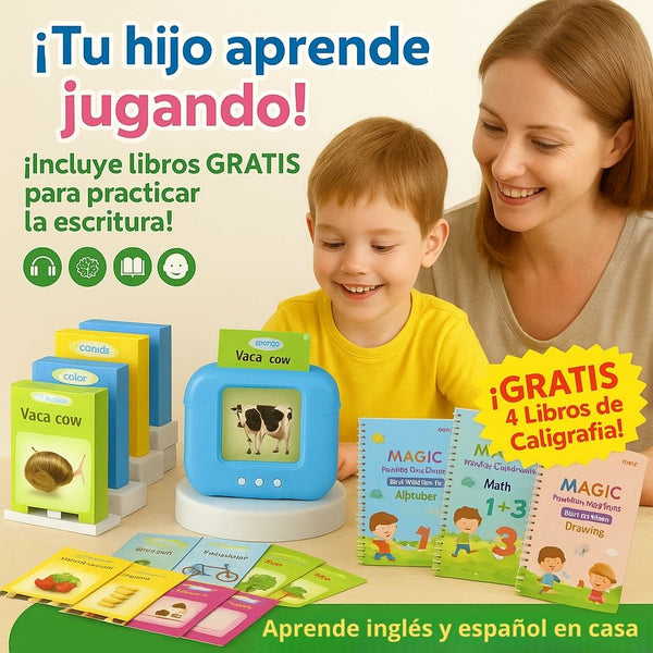 SmartKids Bilingüe: Aprende Jugando y Llévate 4 Libros de Caligrafía GRATIS