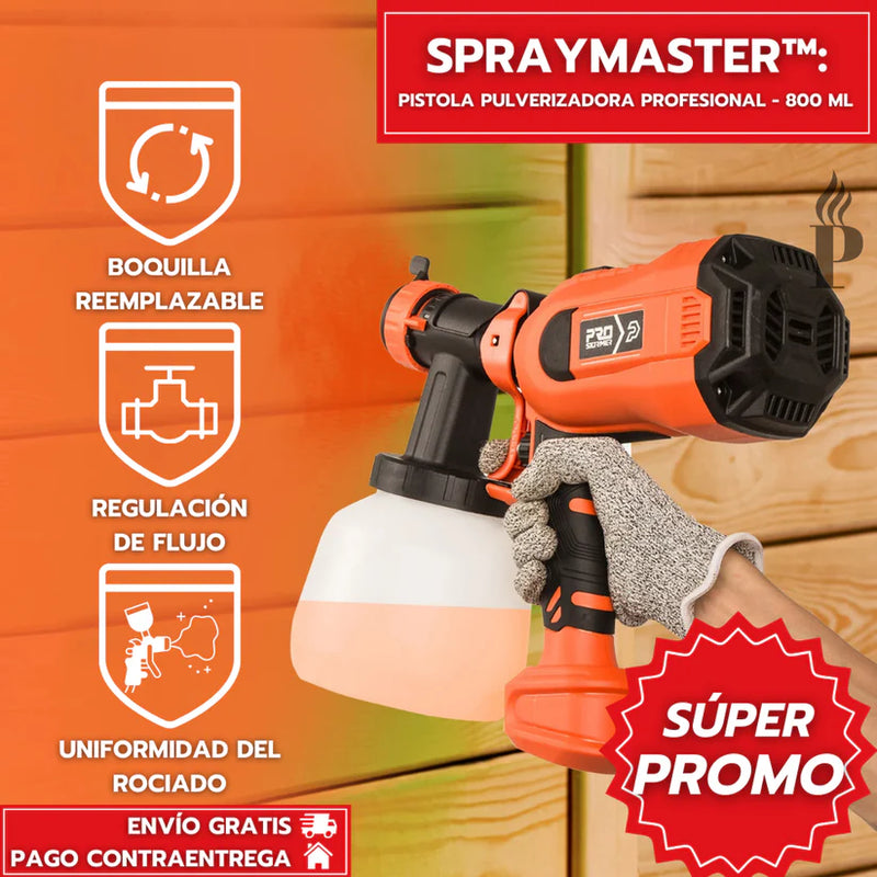 Pulverizadora de Pintura Profesional con Compresor Especializado