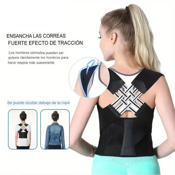 ¡ÚLTIMAS UNIDADES A ESTE PRECIO! Corrector de Postura Premium 2 en 1 - ENVÍO GRATIS