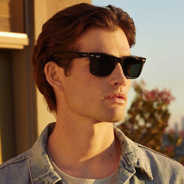RAYBAN WAYFARER + ESTUCHE EN CUERO + 1 AÑO DE GARANTÍA