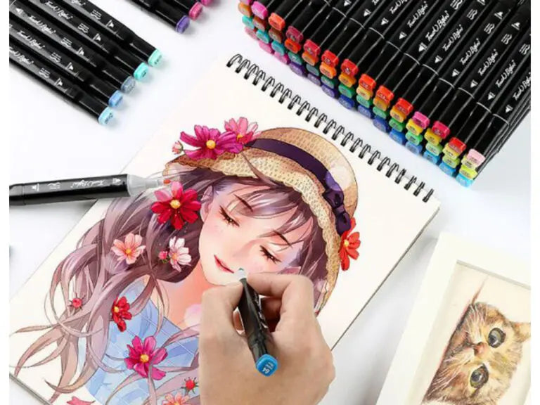 🎨 Kit Rotuladores Doble Punta: El aliado que tu hijo necesita para crecer con creatividad, enfoque y cero pantallas