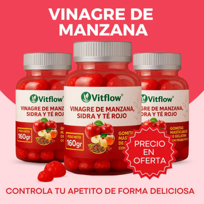 GOMITAS DE VINAGRE DE MANZANA: TRANSFORMA TU CUERPO DESDE LA PRIMERA SEMANA